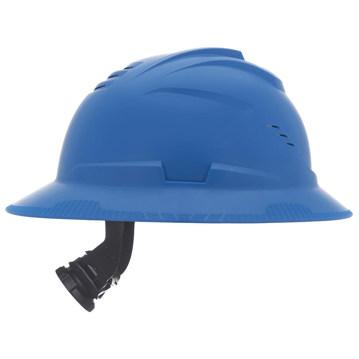 MSA V-Gard C1™ Full Brim Vented Hard Hat - Fas-Trac III Suspension