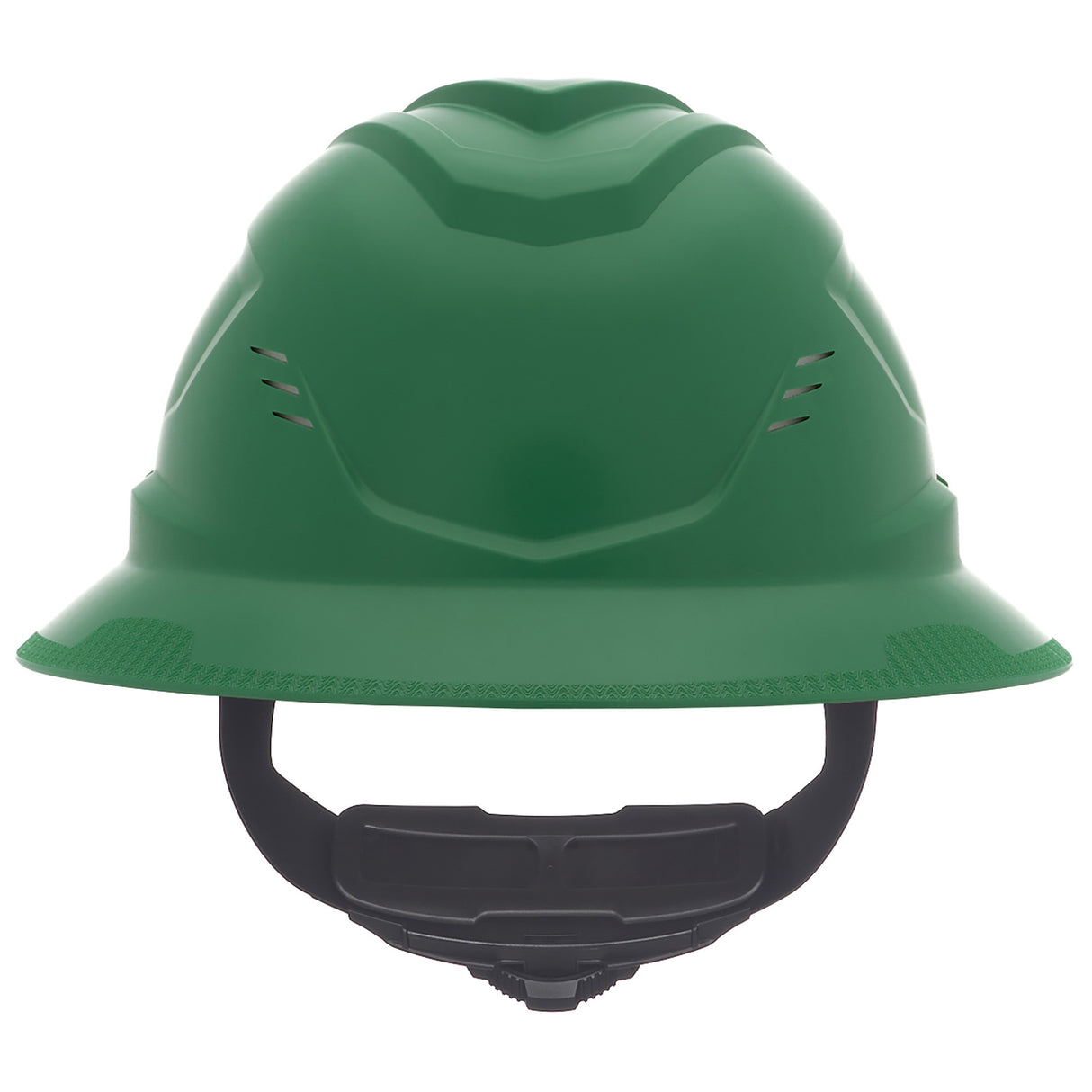 MSA V-Gard C1™ Full Brim Vented Hard Hat - Fas-Trac III Suspension