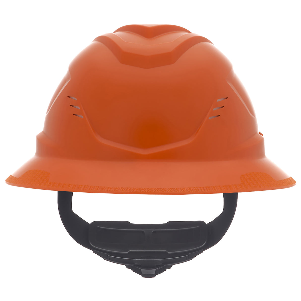 MSA V-Gard C1™ Full Brim Vented Hard Hat - Fas-Trac III Suspension