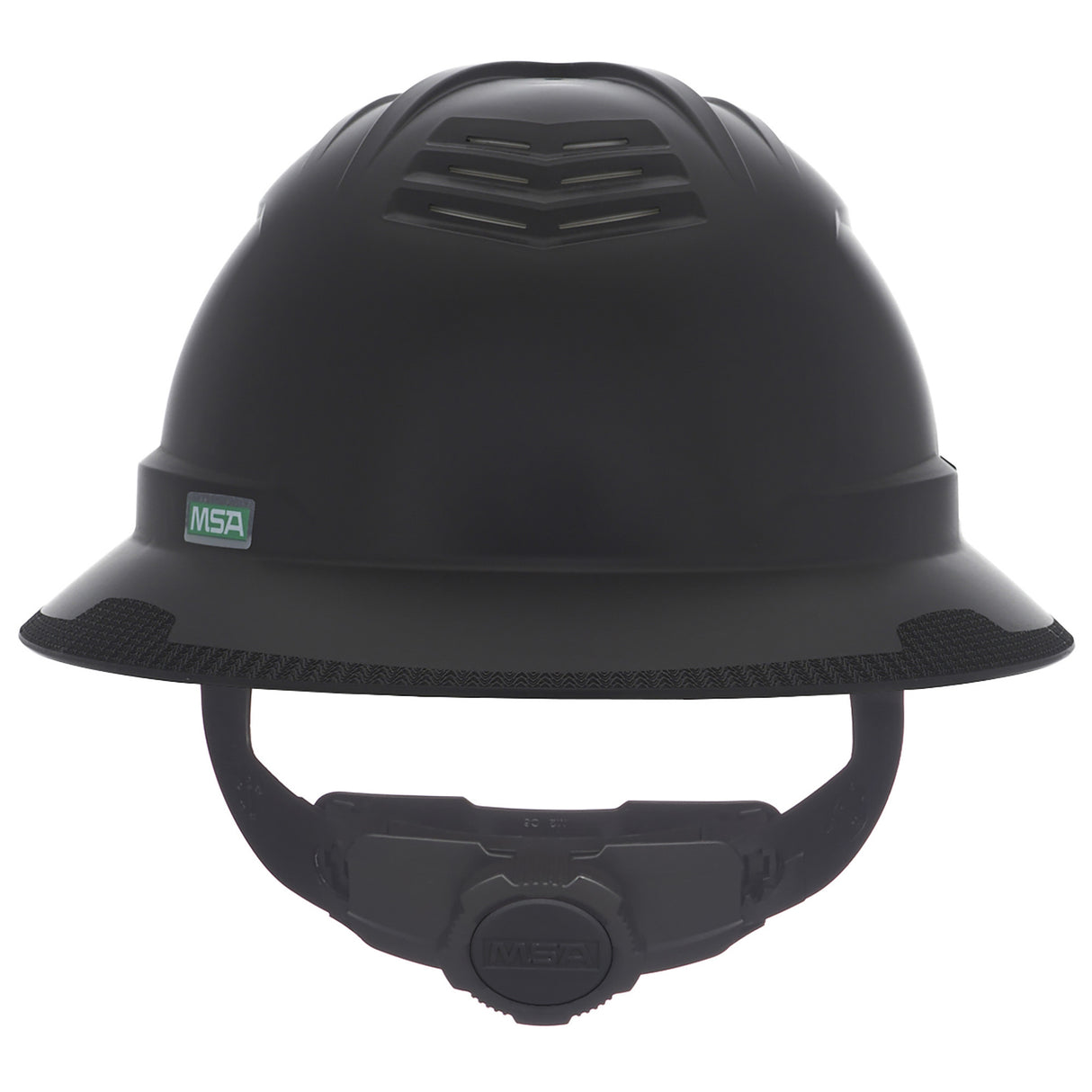 MSA V-Gard C1™ Full Brim Vented Hard Hat - Fas-Trac III Suspension