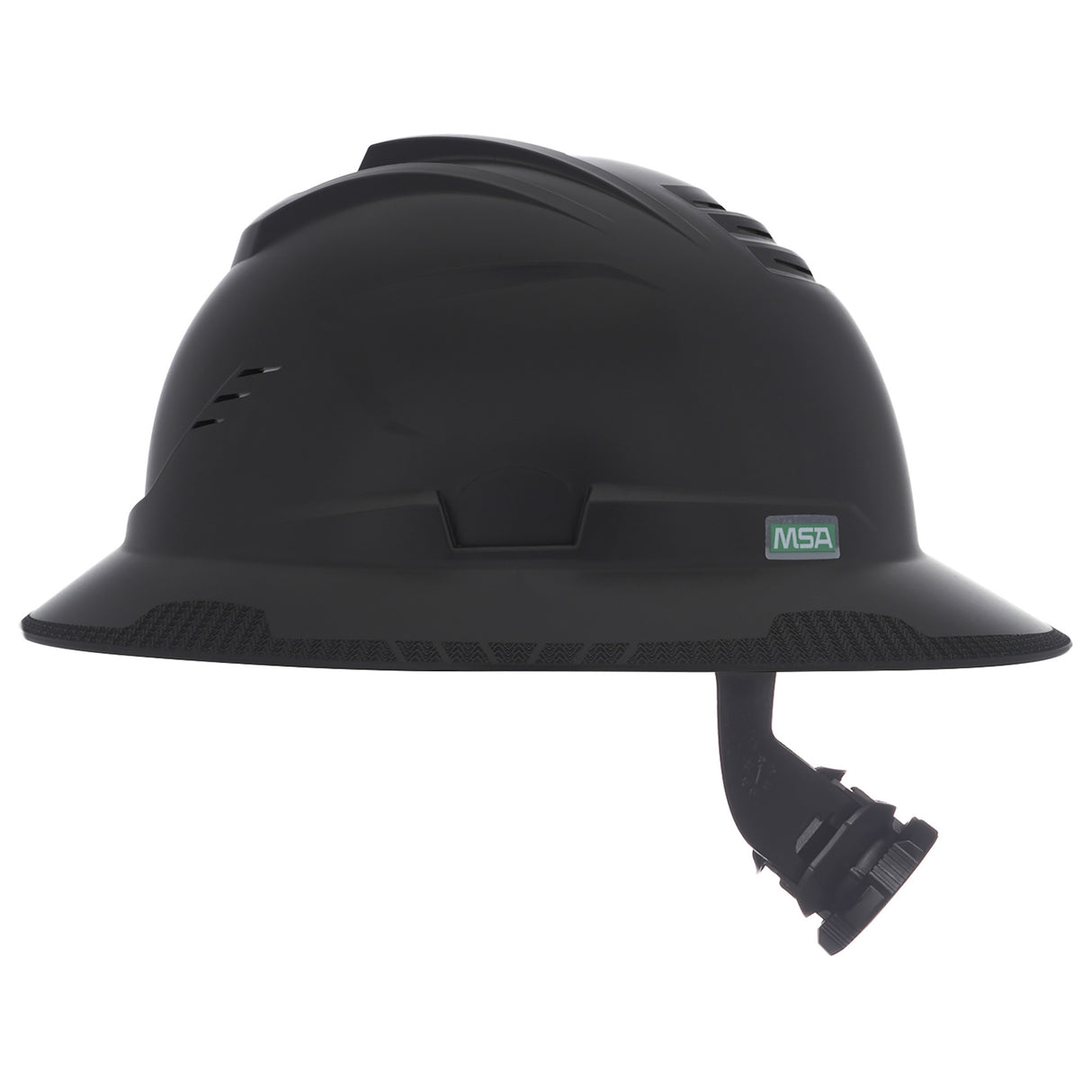MSA V-Gard C1™ Full Brim Vented Hard Hat - Fas-Trac III Suspension