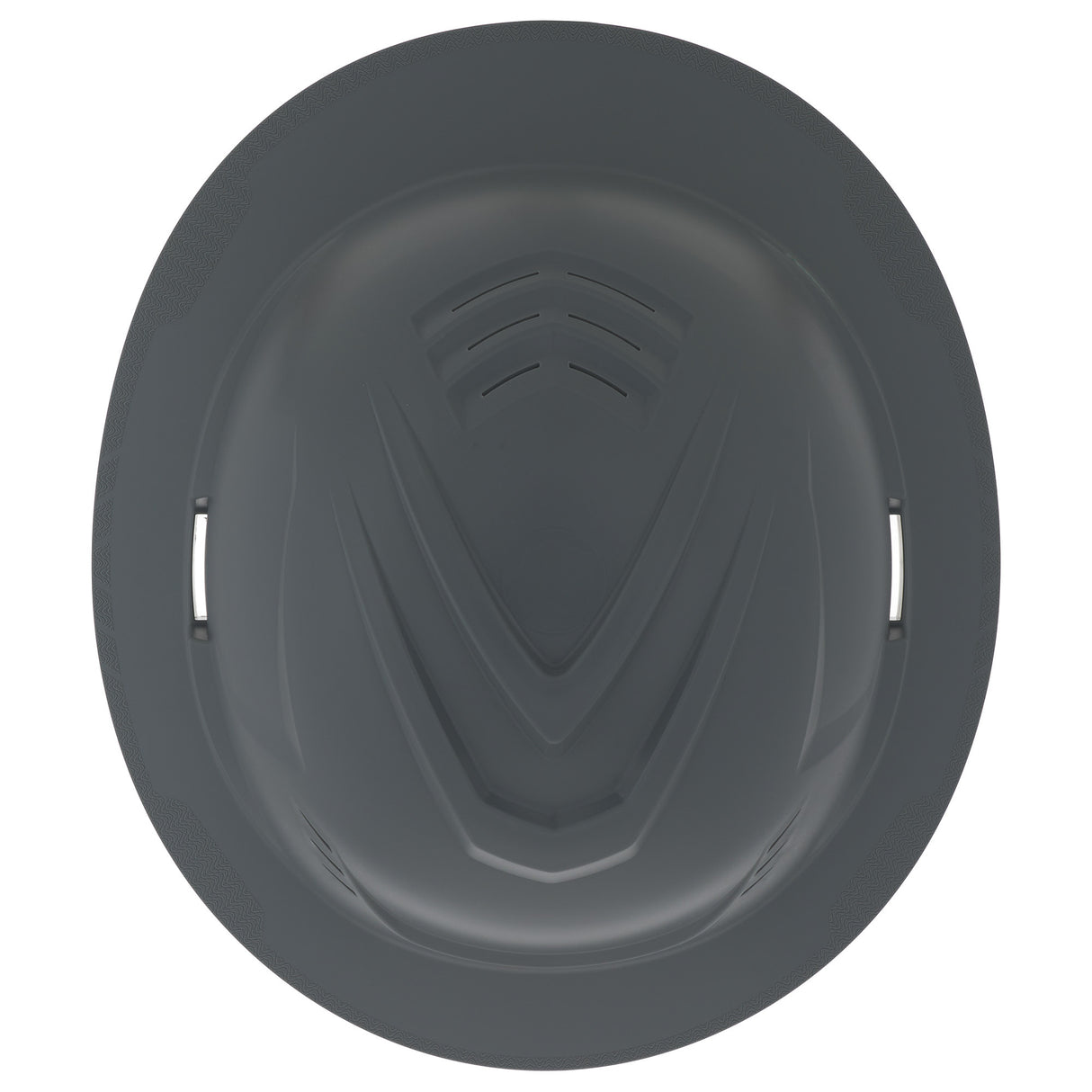 MSA V-Gard C1™ Full Brim Vented Hard Hat - Fas-Trac III Suspension