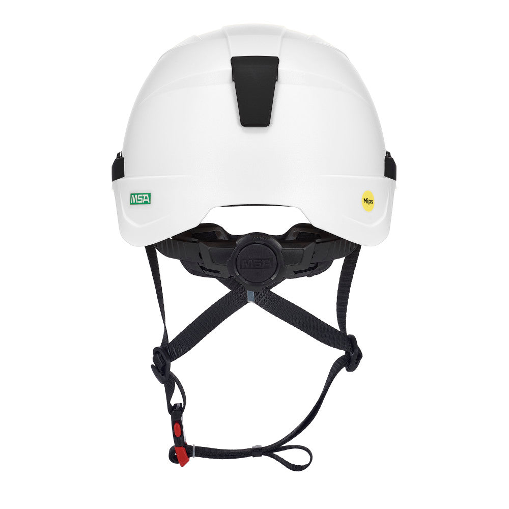 MSA V-Gard H2™ Vented Safety Helmet - Rachet Suspension with Mips System