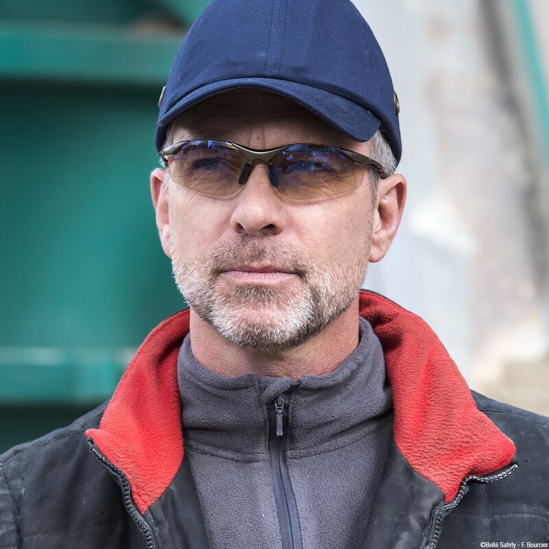 Bolle CONTOUR Safety Glasses with Nylon Rubber Frame