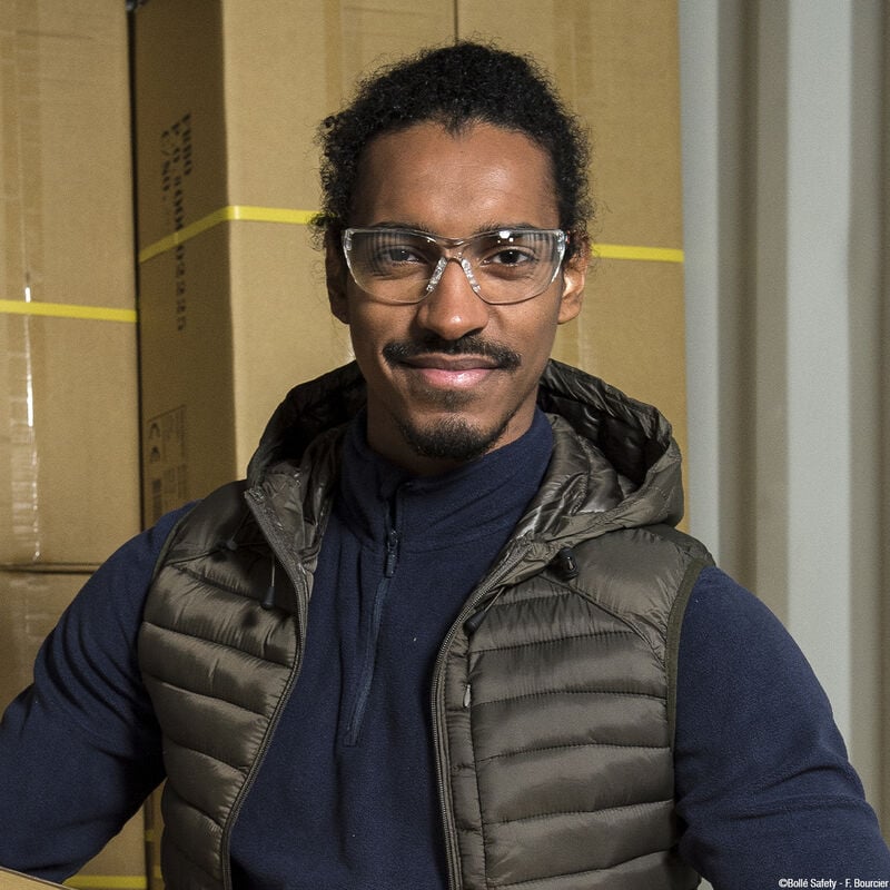 Bolle NESS+ Safety Glasses with Anti-fog Lens (10-Pack)