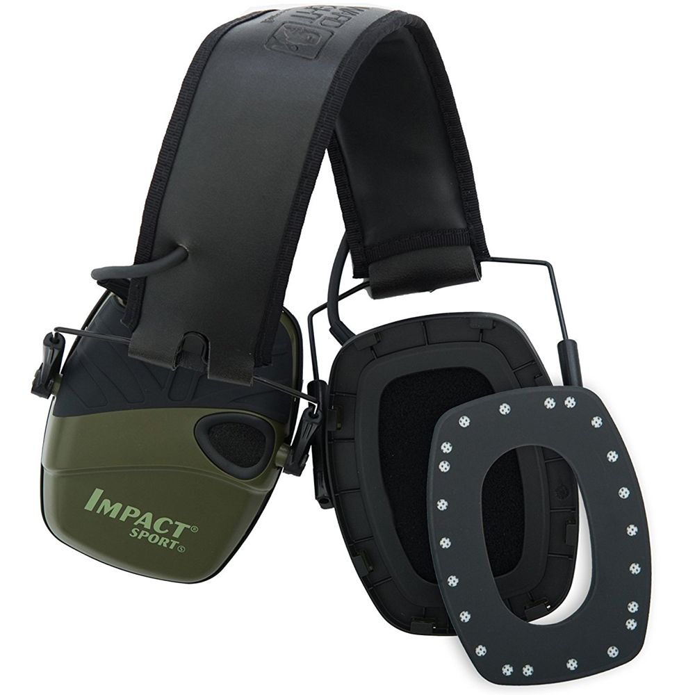 Howard Leight R-01526 Impact Sport Folding Over-the-Head Earmuffs - NRR 22 dB