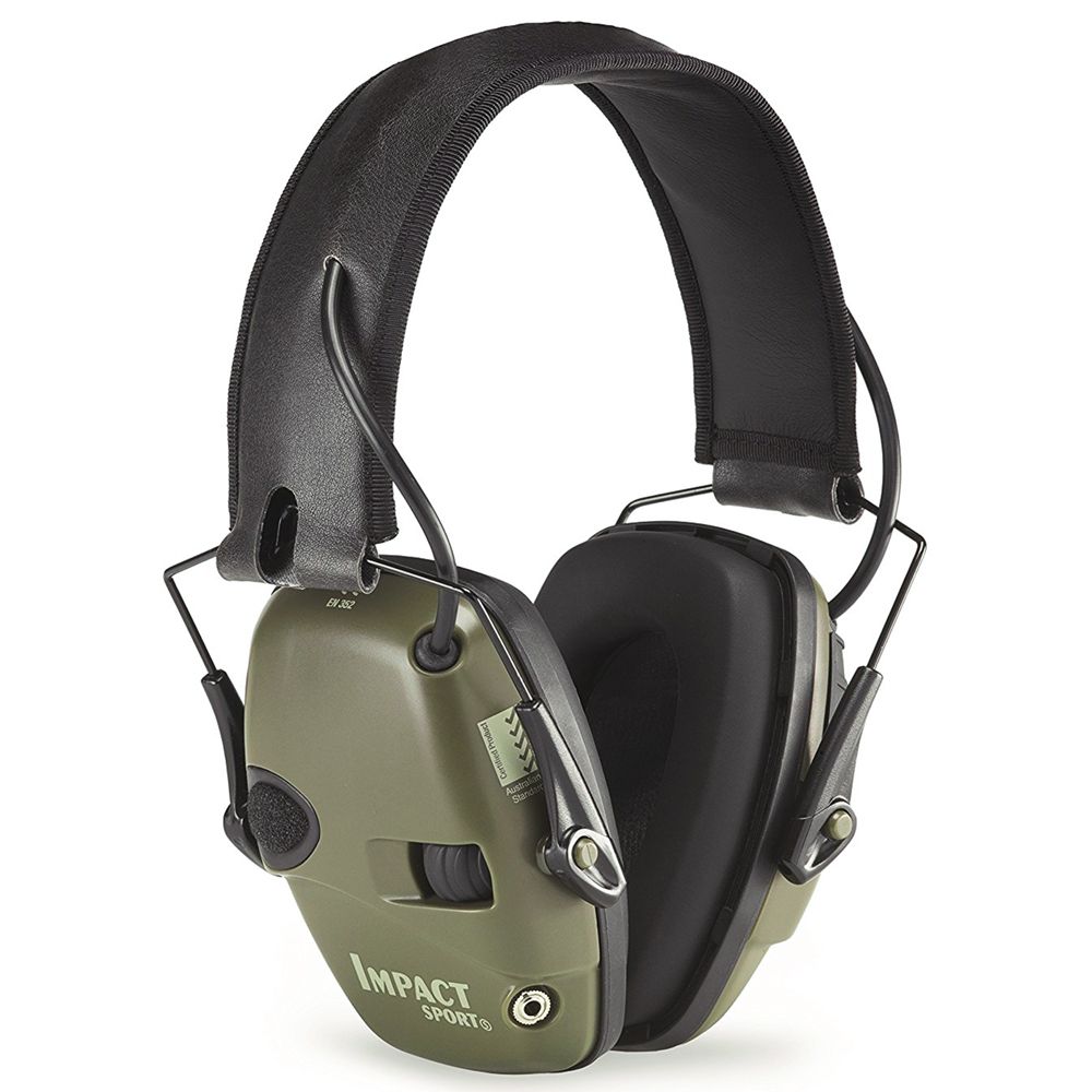 Howard Leight R-01526 Impact Sport Folding Over-the-Head Earmuffs - NRR 22 dB