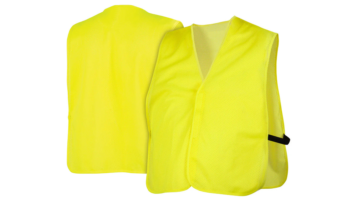 RV1NS Series Safety Vest - RV110NS Hi-Viz Lime/Yellow