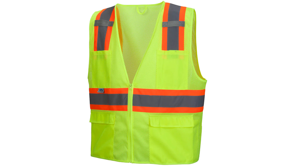 RVZ23 Series Safety Vest - RVZ2310 Hi-Viz Lime/Yellow