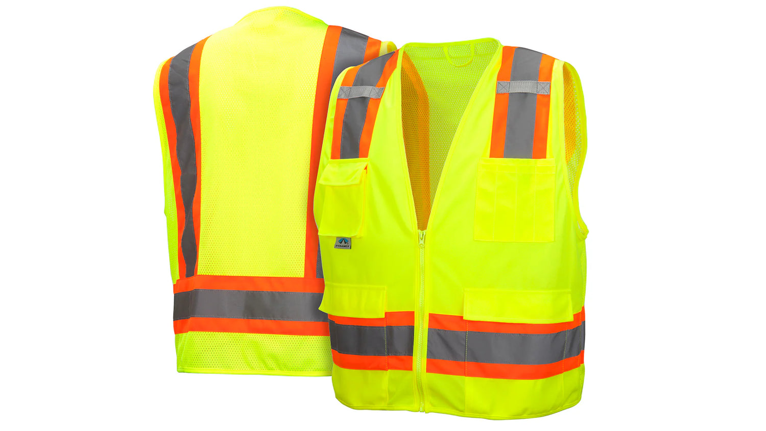 RVZ24 Series Safety Vest - RVZ2410 Hi-Viz Lime/Yellow