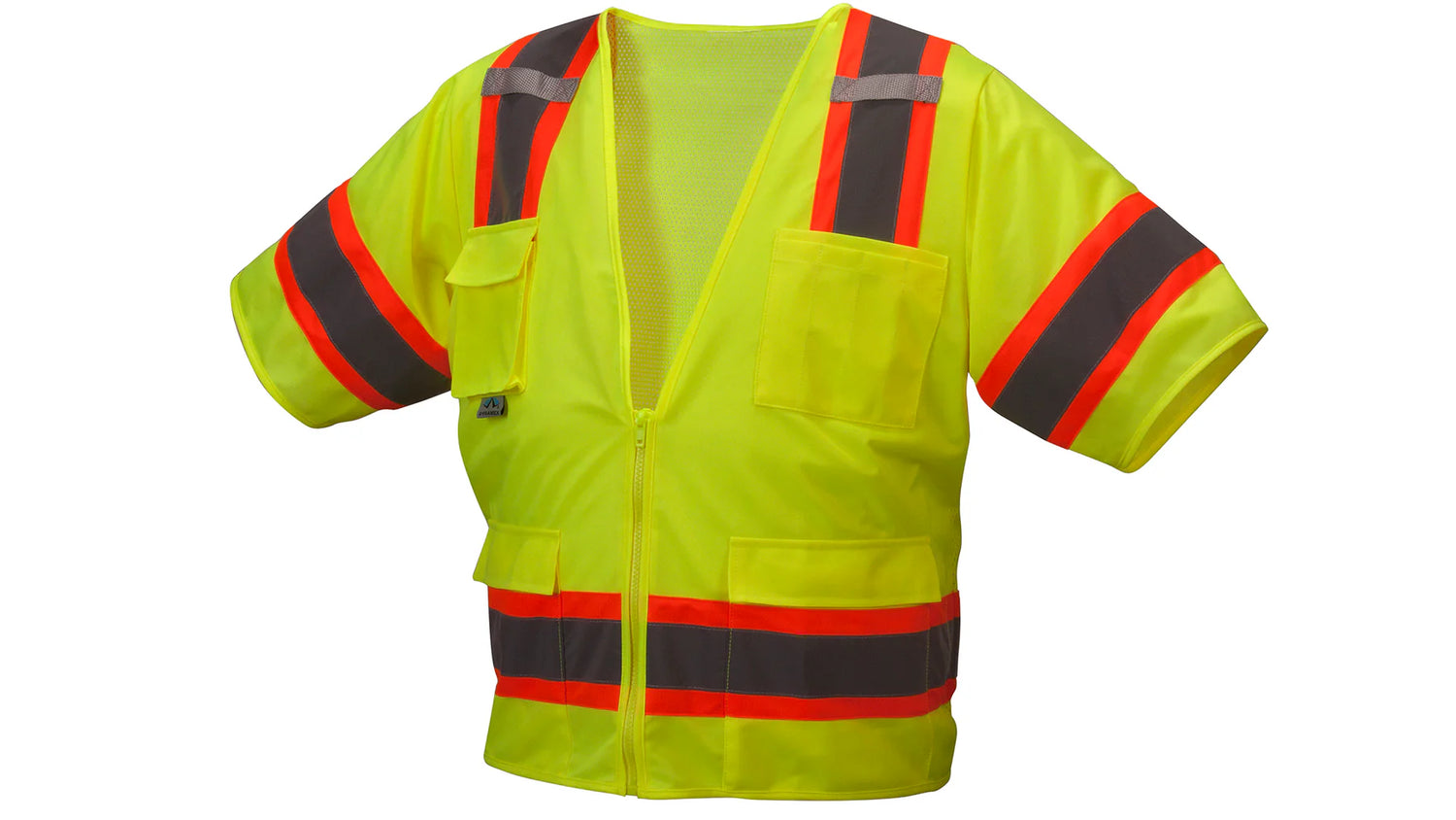 RVZ34 Series Safety Vest - RVZ3410 Hi-Viz Lime/Yellow