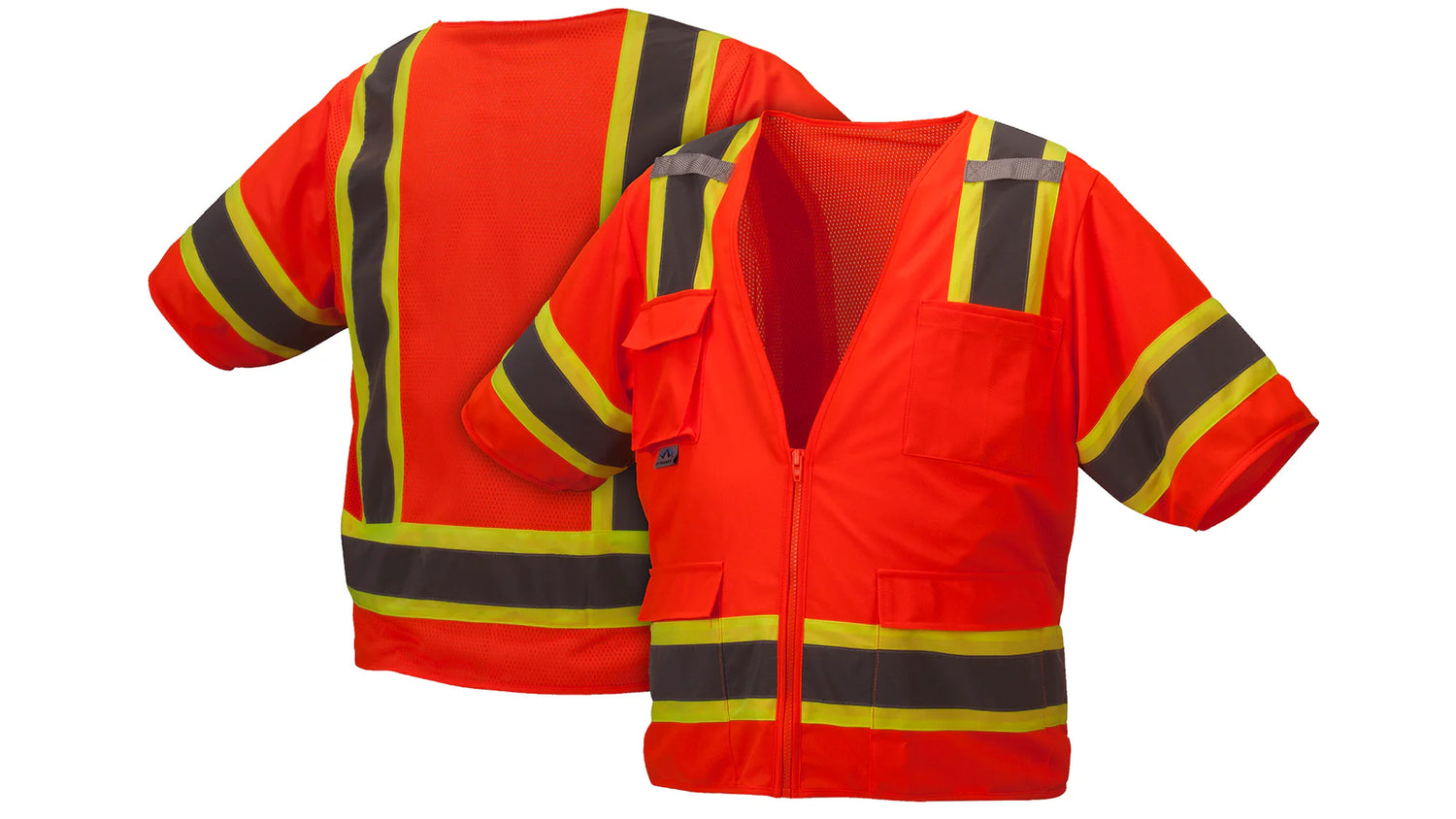 RVZ34 Series Safety Vest - RVZ3420 Hi-Viz Orange