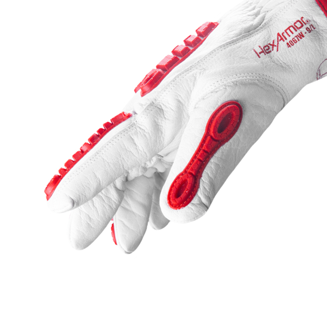 HexArmor Chrome SLT® Winter 4067 Cut-Resistant Hi-Viz Gloves - A7 Cut