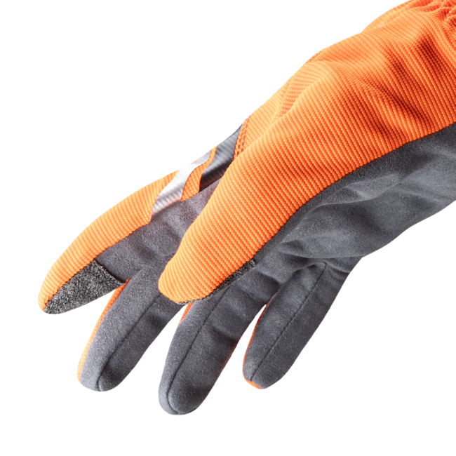 HexArmor Chrome SLT® 4072 Lightweight Leather Palm Cut-Resistant Hi-Viz Gloves - A6 Cut