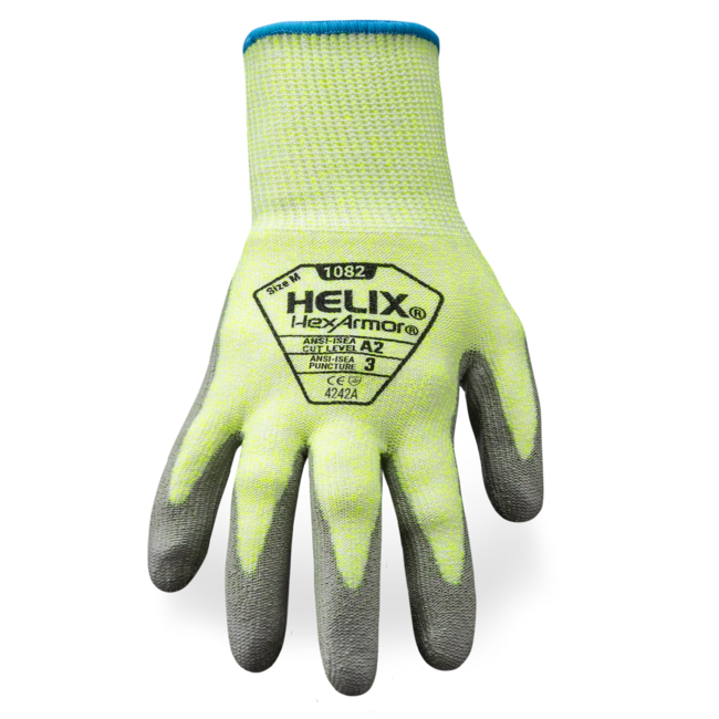 HexArmor Helix® 1082 Abrasion Resistant Gloves - A2 Cut (12-Pack)