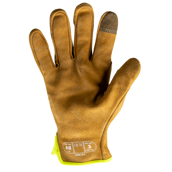 HexArmor Chrome Series® with IronHide® 4090 Work Gloves - A8 Cut