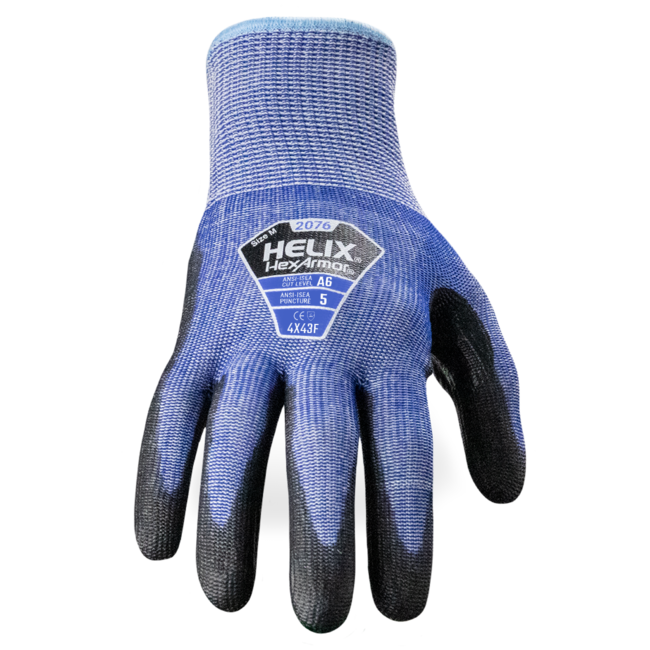 HexArmor Helix® 2076 Cut-Resistant Gloves - A6 Cut