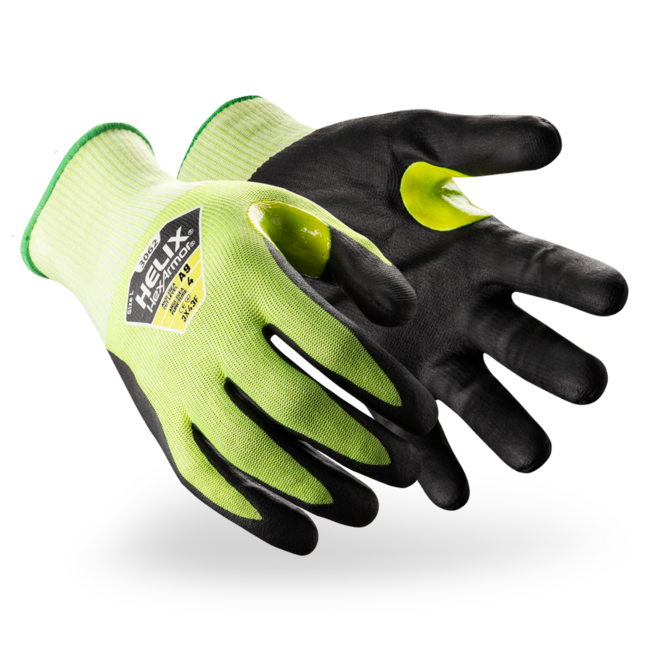 HexArmor Helix® 3062 Abrasion Resistant Hi-Viz Gloves - A9 Cut