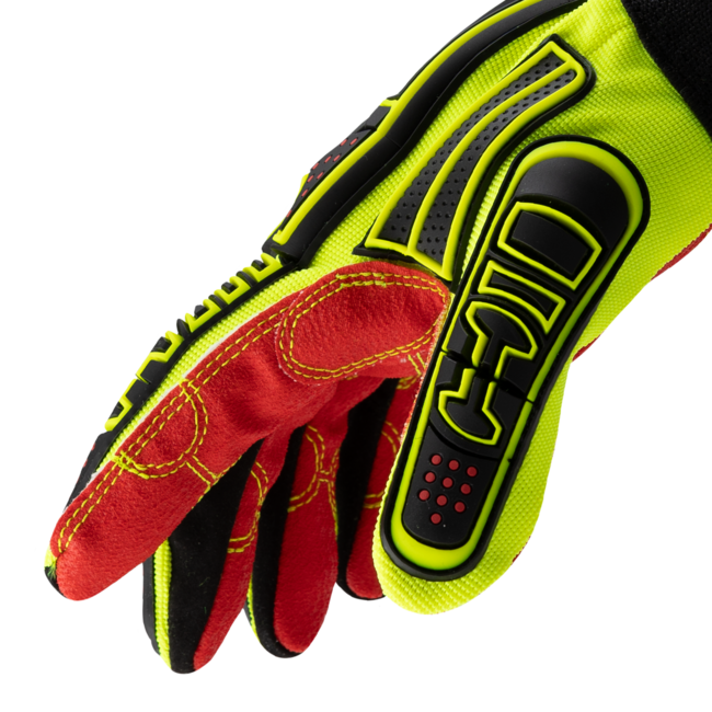 HexArmor Rig Lizard® 2021X Hi-Viz Safety Gloves TP-X®/IR-X® Impact Exoskeleton™