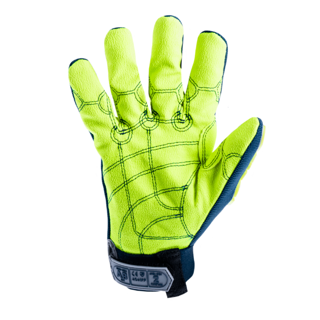 HexArmor Chrome Series® 4027 Impact-Resistant Hi-Viz Gloves (12-Pack)