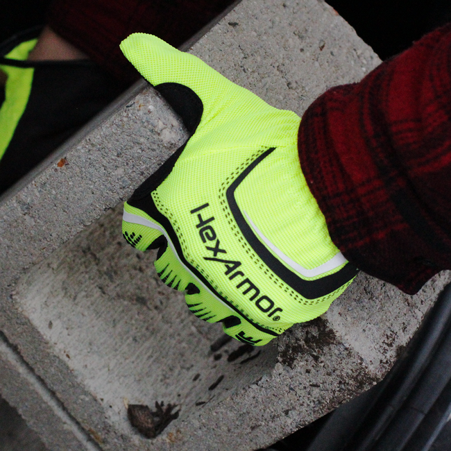 HexArmor Chrome Series® 4033 Cut-Resistant Gloves - A8 Cut - Synthetic Leather Palm