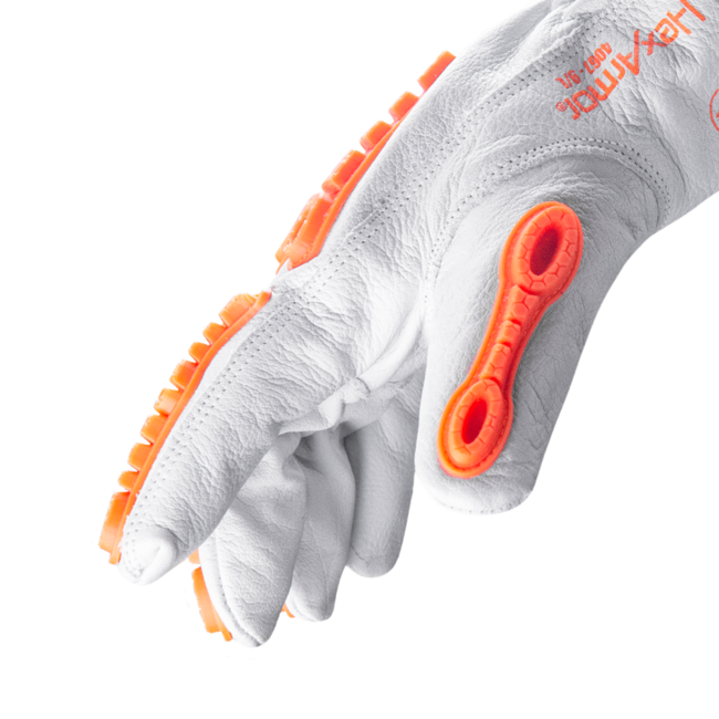 HexArmor Chrome SLT® 4067 Cut-Resistant Hi-Viz Gloves - A7 Cut - Arc Flash CAT 2