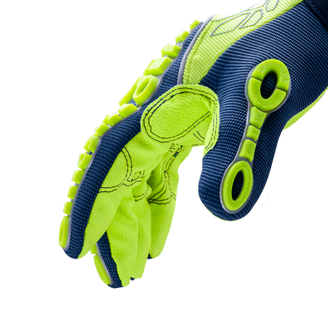 HexArmor Chrome Series® 4027 Impact-Resistant Hi-Viz Gloves (12-Pack)