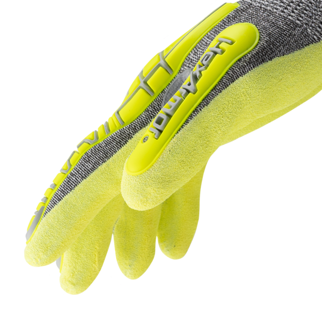 HexArmor Rig Lizard® Thin Lizzie™ 2090X Cut-Resistant Hi-Viz Gloves - A4 Cut