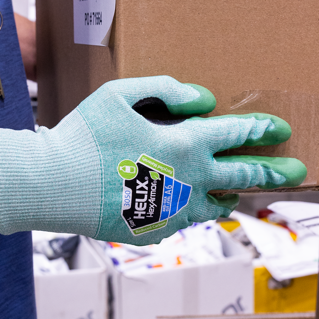 HexArmor Helix® 3050 Abrasion Resistant Gloves - A6 Cut (12-Pack)