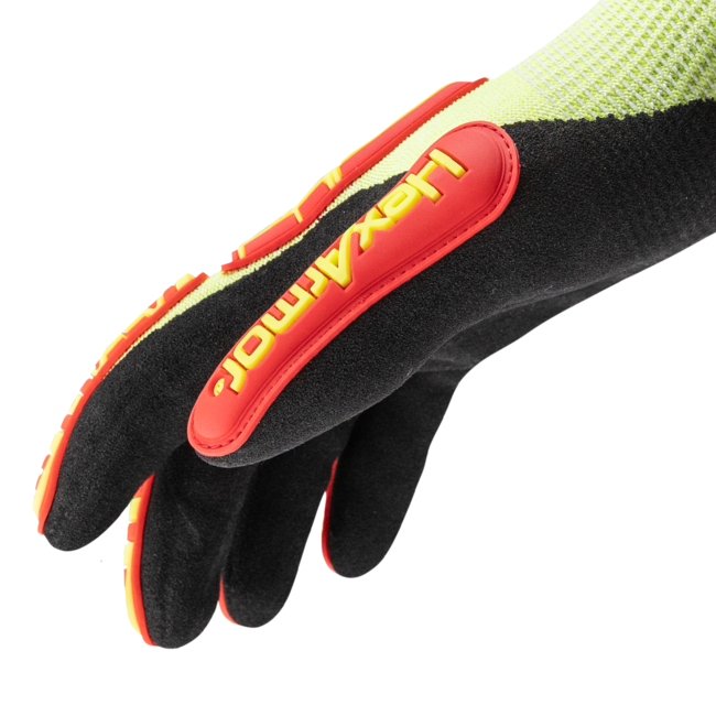 HexArmor Rig Lizard® Thin Lizzie™ 2091 Cut-Resistant Hi-Viz Gloves - A6 Cut