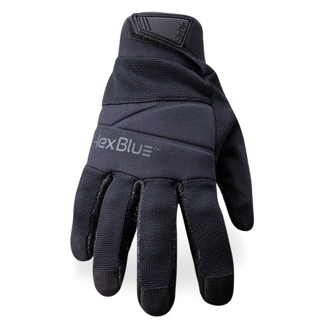 HexArmor HexBlue™ 4045 Cut/Needlestick Resistant Gloves - A7 Cut - Silicone Pattern Palm