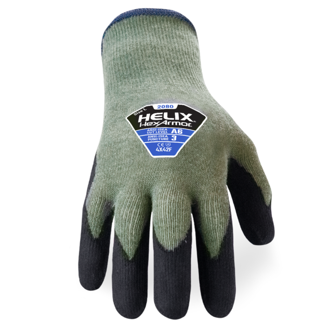 HexArmor Helix® 2080 Abrasion Resistant Gloves - A6 Cut