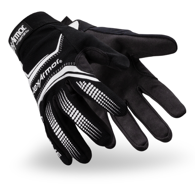 HexArmor Chrome Series® 4032 Cut-Resistant Gloves - A8 Cut - Synthetic Leather Palm