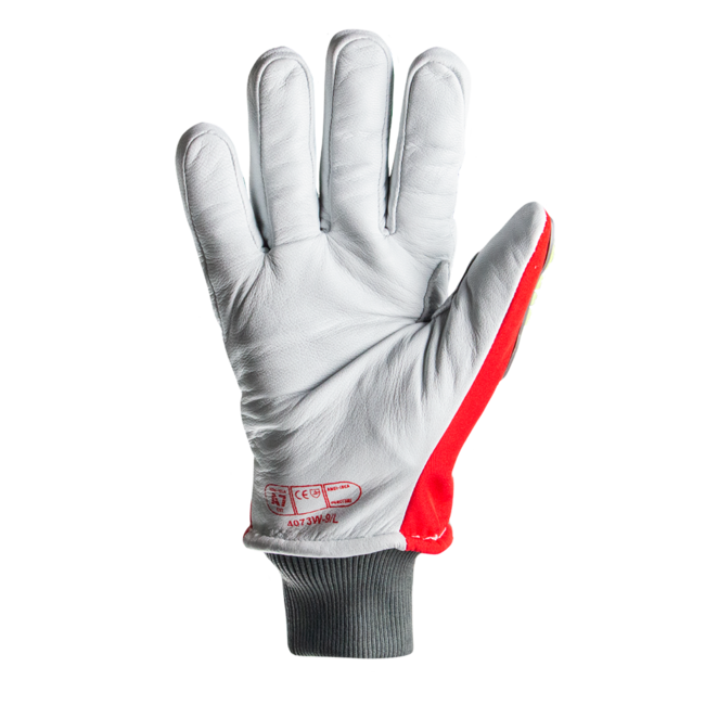 HexArmor Chrome SLT® Leather Winter 4073W Hi-Viz Gloves - A6 Cut