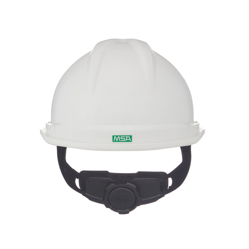 MSA V-Guard 500 Cap Style Vented Hard Hat - 4-Point Fas-Track III Suspension