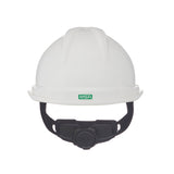 MSA V-Guard 500 Cap Style Vented Hard Hat - 4-Point Fas-Track III Suspension
