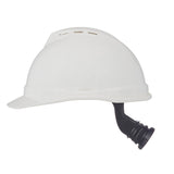 MSA V-Guard 500 Cap Style Vented Hard Hat - 4-Point Fas-Track III Suspension