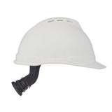 MSA V-Guard 500 Cap Style Vented Hard Hat - 4-Point Fas-Track III Suspension
