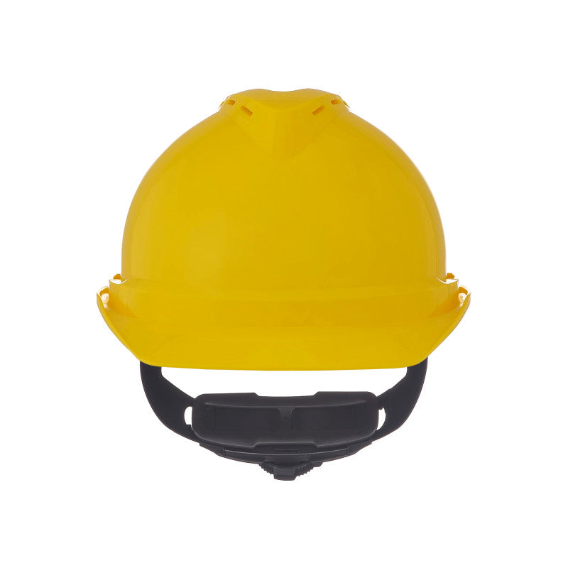 MSA V-Guard 500 Cap Style Vented Hard Hat - 4-Point Fas-Track III Suspension