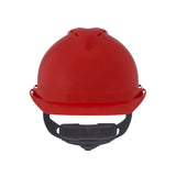 MSA V-Guard 500 Cap Style Vented Hard Hat - 4-Point Fas-Track III Suspension