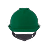 MSA V-Guard 500 Cap Style Vented Hard Hat - 4-Point Fas-Track III Suspension
