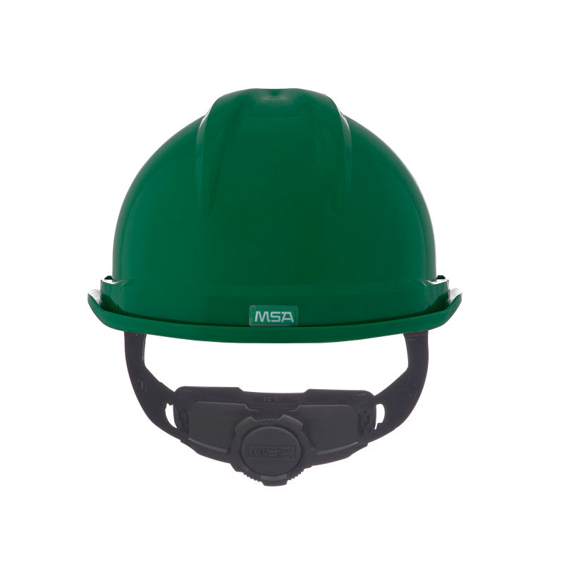 MSA V-Guard 500 Cap Style Vented Hard Hat - 4-Point Fas-Track III Suspension