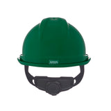 MSA V-Guard 500 Cap Style Vented Hard Hat - 4-Point Fas-Track III Suspension