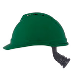 MSA V-Guard 500 Cap Style Vented Hard Hat - 4-Point Fas-Track III Suspension