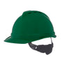 MSA V-Guard 500 Cap Style Vented Hard Hat - 4-Point Fas-Track III Suspension