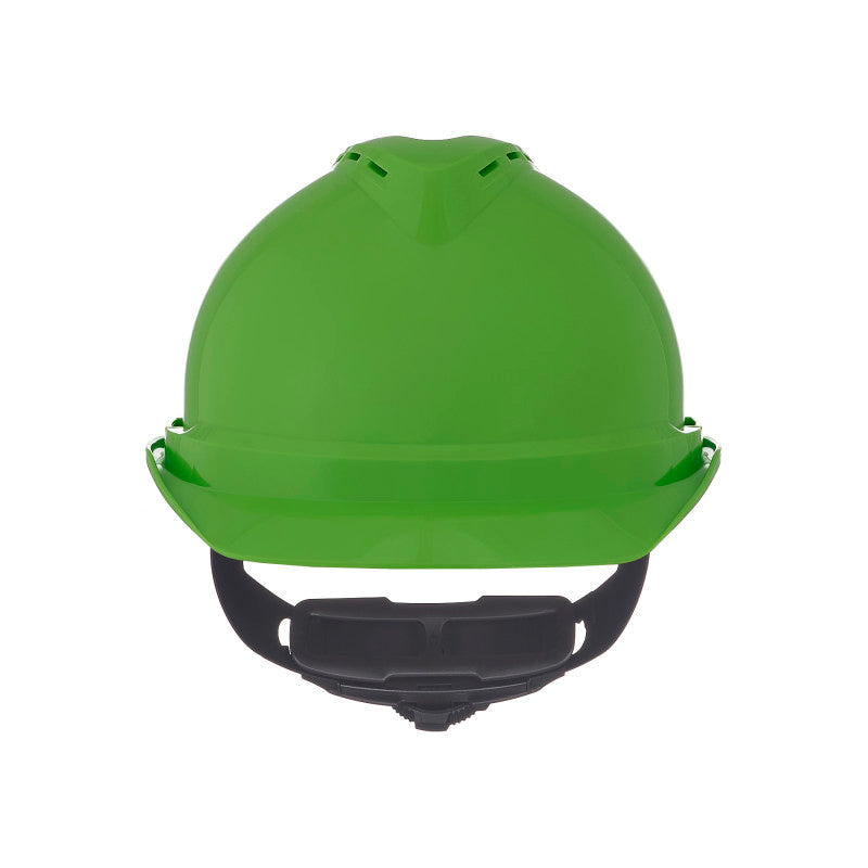 MSA V-Guard 500 Cap Style Vented Hard Hat - 4-Point Fas-Track III Suspension