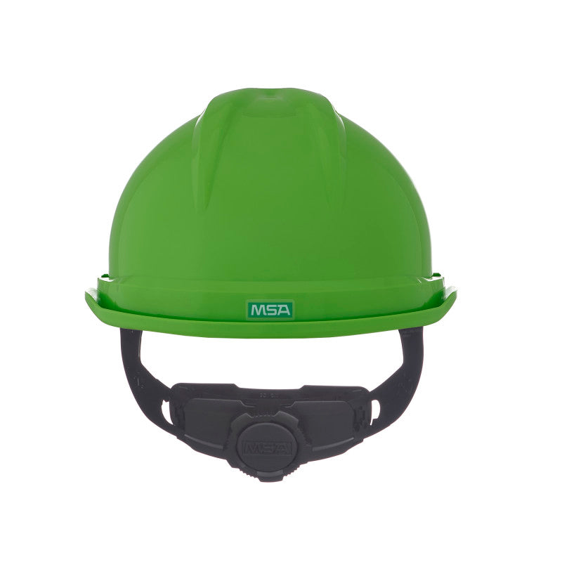 MSA V-Guard 500 Cap Style Vented Hard Hat - 4-Point Fas-Track III Suspension
