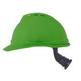MSA V-Guard 500 Cap Style Vented Hard Hat - 4-Point Fas-Track III Suspension