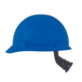 MSA SmoothDome Cap Style Hard Hat - 4-Point Fast-Trac III Suspension Blue (10-Pack)