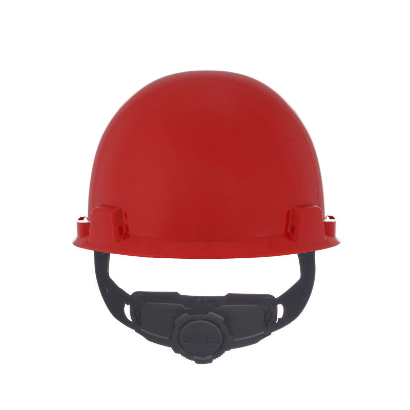 MSA SmoothDome Cap Style Hard Hat - 4-Point Fast-Trac III Suspension (20-Pack)